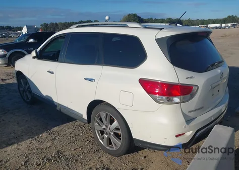 2013 Nissan Pathfinder Platinum from USA, damaged, VIN 5N1AR2MM4DC660884